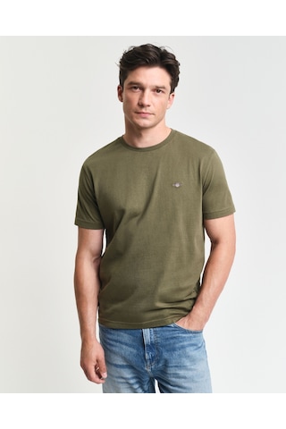 Gant Erkek T-shırt 2003184-301 Yeşil