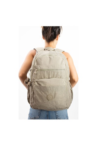 Ultra Hafif Çok Cepli Su Geçirmez Okul Çantası Laptop, Notebook, Okul, Spor, Seyahat Vizon 571-11b-16 Vizon