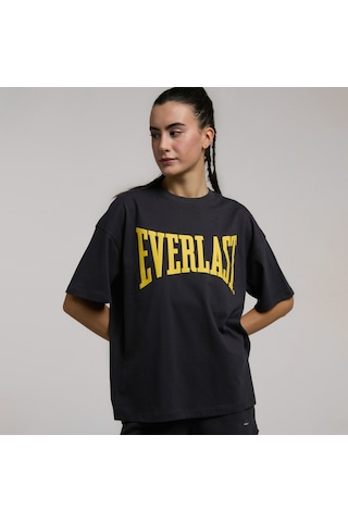 Everlast Ever Classics Wmn Oversize Gri Kadın T-shirt Tw0027 Gri
