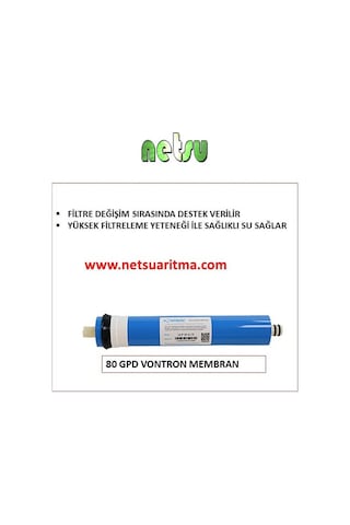 Vontron Membranlı İhlas Aura Cebilon Silver ve Kapalı Kasa Su Arıtma Filtresi 5 li Filtre