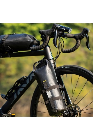 Willowhaven Road Bisiklet Çok Fonksiyonlu Ön Çatal Çantası Tpu Dağ Bisikleti Uzun Mesafe Seyahat Çantası Haki