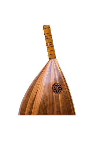 Kısa Sap Bağlama Saz İşlemeli Takım Tel ve Kılıf