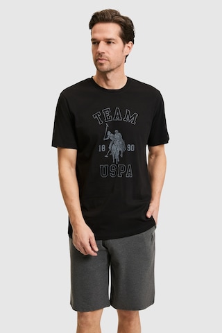 U.S. Polo Assn. U.s. Polo Assn. Erkek Siyah Pijama Takım 50326141-vr046