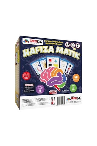 Hafıza Matik Akıl Zeka Ve Strateji Oyunu, Matematik Geliştirme Oyunu, Kutu Oyunu
