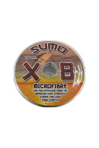Effe Sumo X8 Ip Misina 100M Polietilen Microfiber Ip Misina Yeşil
