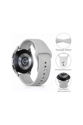 Huawei Watch Gt3 42mm / Gt2 42mm Uyumlu Yumuşak Soft Yüksek Kalite Spor Silikon Kordon