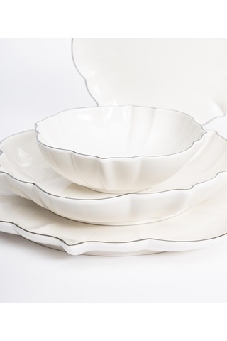 Maxx Doria Compass Platinum 6 Kişilik 24 Parça Yemek Takımı Pa2090