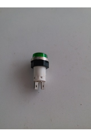3 ADET YEŞİL 14mm SİNYAL LAMBASI