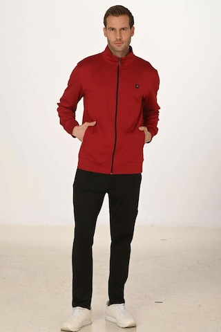 Marco Ferry Erkek Bordo Dalgıç Kumaş Spor Eşofman Takım Edy5256b Bordo