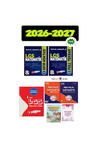 Partikül Matematik 8. Sınıf Partikül Matematik Seti Full Set Partikül Matematik Partikül Matematik 8. Sınıf Partikül Matematik Seti Full Set Partikül Matematik