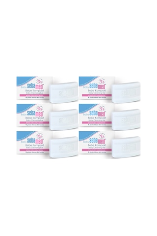 Sebamed Bebek Sabunu 100 G Kompakt 6'lı Set