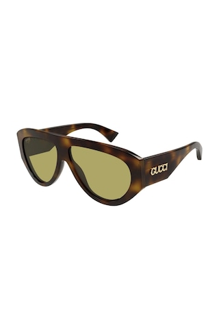 2128 002 58-12-145 Gucci Kadın Güneş Gözlüğü Kahverengi