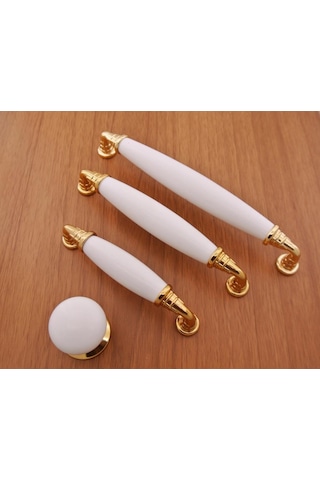 Azimkarhirdavat Porselen Görünümlü Kulp Sarı Düz