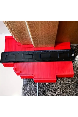 Köşe Ölçer Şablon Kalıp Cetveli