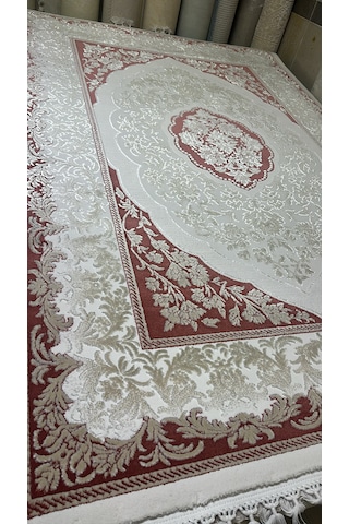 Dilek Halı İmage 4731d Bordo Krem Salon Halısı 160 X 230 Bej - Krem - Bordo