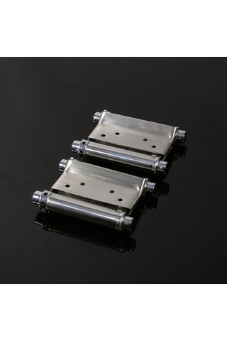 Tenfowee 3 İnç Çelik Çift Yönlü Yaylı Menteşe - İç/harici Açılabilir, Dayanıklı, Paslanmaz, Çift Adet Vidalılarla Diğer