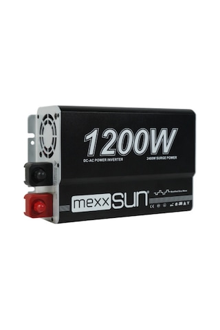 Mexxsun 24v Volt 1200w Watt Modifiye Sinüs İnverter 220v Çevirici