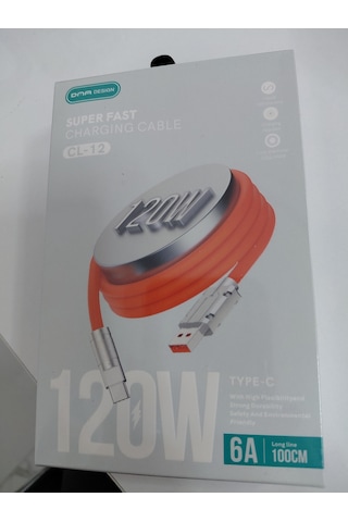 Dma Design Süper Hızlı Şarj Kablosu 120w 0