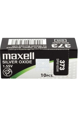 Maxell 373 SR916SW Hafıza Saat Pili 10'lu