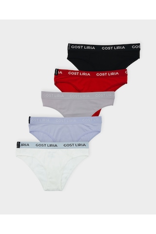 Gost Liria Daily Five Slip Külot 5 Li Paket - Çok Renkli Çok Renkli