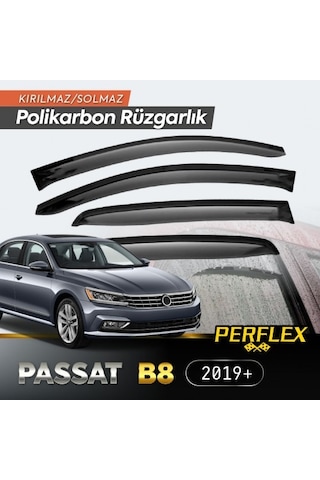 Vw Passat B8 2019+ Cam Rüzgarlığı V2 Düz