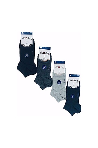 Dündar Çorap 12 Adet Dündar Unisex Patik Dikişsiz Cotton Plus Çorap