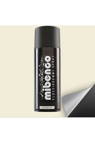 Plasti Dip - Mibenco 400Ml Sprey - Mat Pastel Krem Beyaz