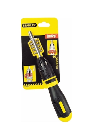Stanley Bits Cırcırlı Tornavida Seti Takımı Uç Hazneli St068010