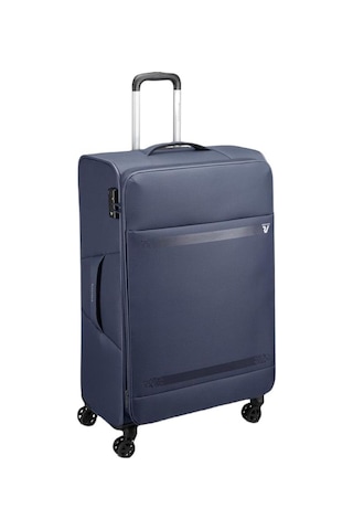 Roncato Roncato Trolley Grande Jazz Büyük Boy Tekerlekli Valiz Lacivert Blu Notte Lacivert