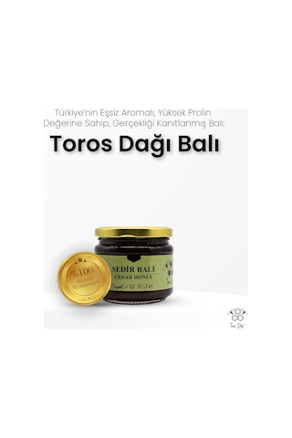 Toros Dağı Toros Bal Süzme Sedir Balı 400 G