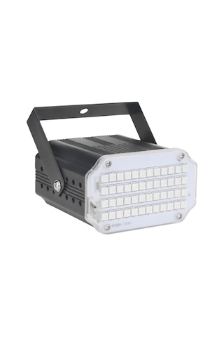 Reedark 48 Ledli Mini Stroboskop Işığı - Rgb Renkli, Kumandalı, Otomatik/ses Aktifli, Ktv/bar/parti İçin Alüminyum Kasa, Avrupa Şarjı Diğer