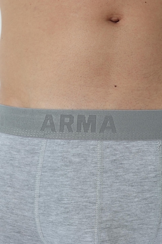 Arma Yıldız 3'lü Gri Erkek Boxer Likralı Esnek Kumaş-gri