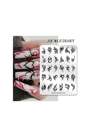 Nicole Diary Metal Stampa Tabakası X010 56257