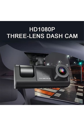 Springsun 1080p Dvr Araç Kamerası Ön Ve Arka Kameralar Araç Kamerası 2 Inç Ekran Araç Kamerası Gece Görüş Halka Kaydını
