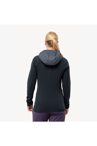 Jack Wolfskin Routeburn Hybird Kadın Siyah Mont 1710863 Siyah