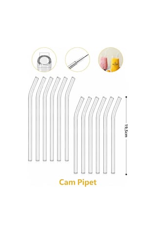 Yakut-12964 Pipet 19.5cm Poşetli Ambalaj Cam - 25'li Paket Diğer