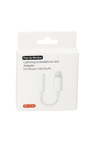 Apple iPhone Uyumlu Lightning To Kulaklık Jack Çevirici Kablo Jbc-076a Diğer