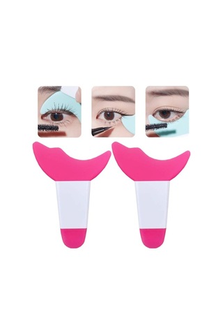 Göz Çevresi Güzellik Rutini Bakım Ürünü Maskara Eyeliner Uygulama Aparatı Pratik Makyaj Aksesuarı