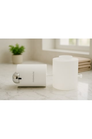 Evo House Otomatik Sensörlü Köpük Sıvı Sabunluk Şarjlı- Duvara Monte - P12S Model