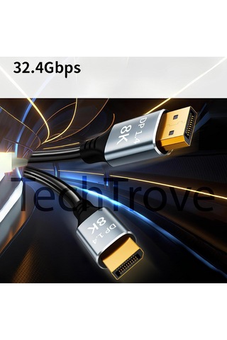 Ultra Hdtv 8k Yüksek Hızlı 2 Metre Hdmı Kablosu 8k