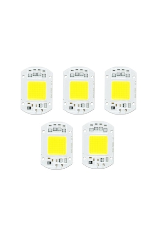 Powerled Cob Led 100w 220v Ac Projektör Çip Beyaz Işık 5 Adet Powerled Cob Led 100w 220v Ac Projektör Çip Beyaz Işık 5 Adet