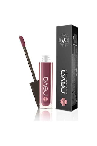 Reva Creamy Matte Lip Gloss Cordovan No: 107 Mat Krem Dudak Parlatıcısı 7 Ml