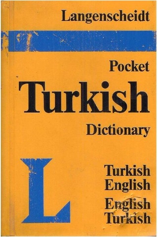 Langenscheidt's Pocket Turkish Dictionary - Turkish-english - English-turkish - Resuhi Akdikmen 2.el