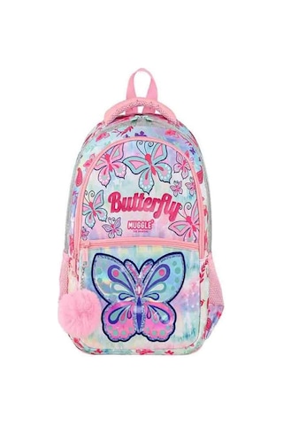 Muggle İlkokul Sırt Çantası Butterfly Koleksiyonu Mu-9038