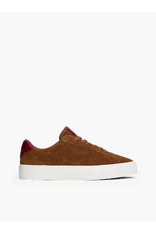 Tommy Hilfiger Premıum Dress Cupsole Suede Erkek Kahverengi Spor Ayakkabı - Fm0fm05573