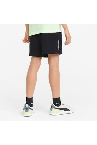 Puma 84696901 PLAY UV Graphic Çocuk Şort Siyah