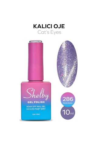 Shelby 10 Ml. A286 Kedi Gözü Kalıcı Oje