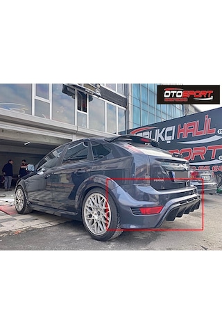 Ford Focus 2.5 Rs Arka Tampon Fiberglass Boyasız