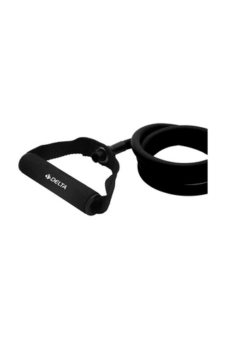 Delta Tutacaklı Orta Sert 8 x 12 MM Pilates Direnç Lastiği 120 CM
