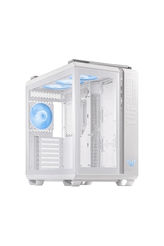 Asus TUF Gaming GT502 Plus Temperli Cam ARGB Bilgisayar Kasası Beyaz